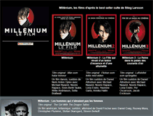 Tablet Screenshot of millenium-lefilm.fr